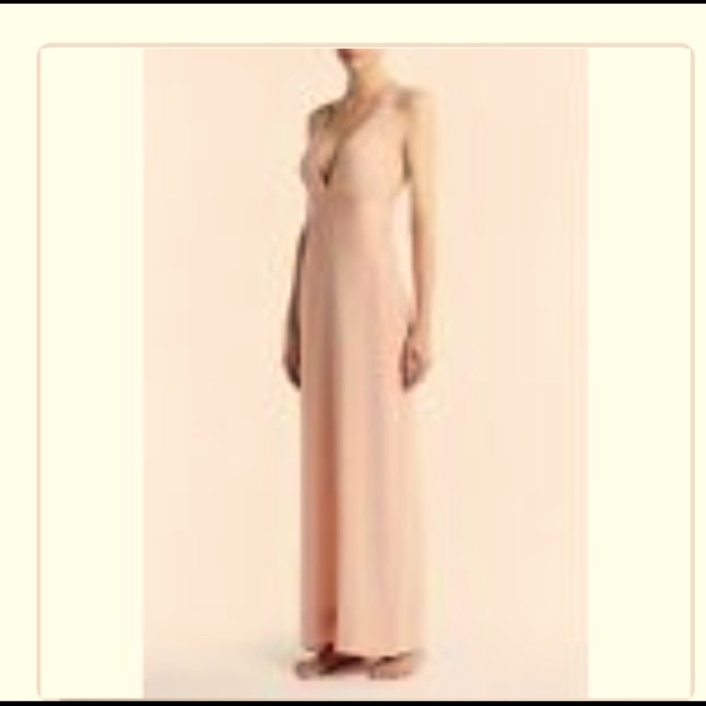 La Perla peach size long slip size large